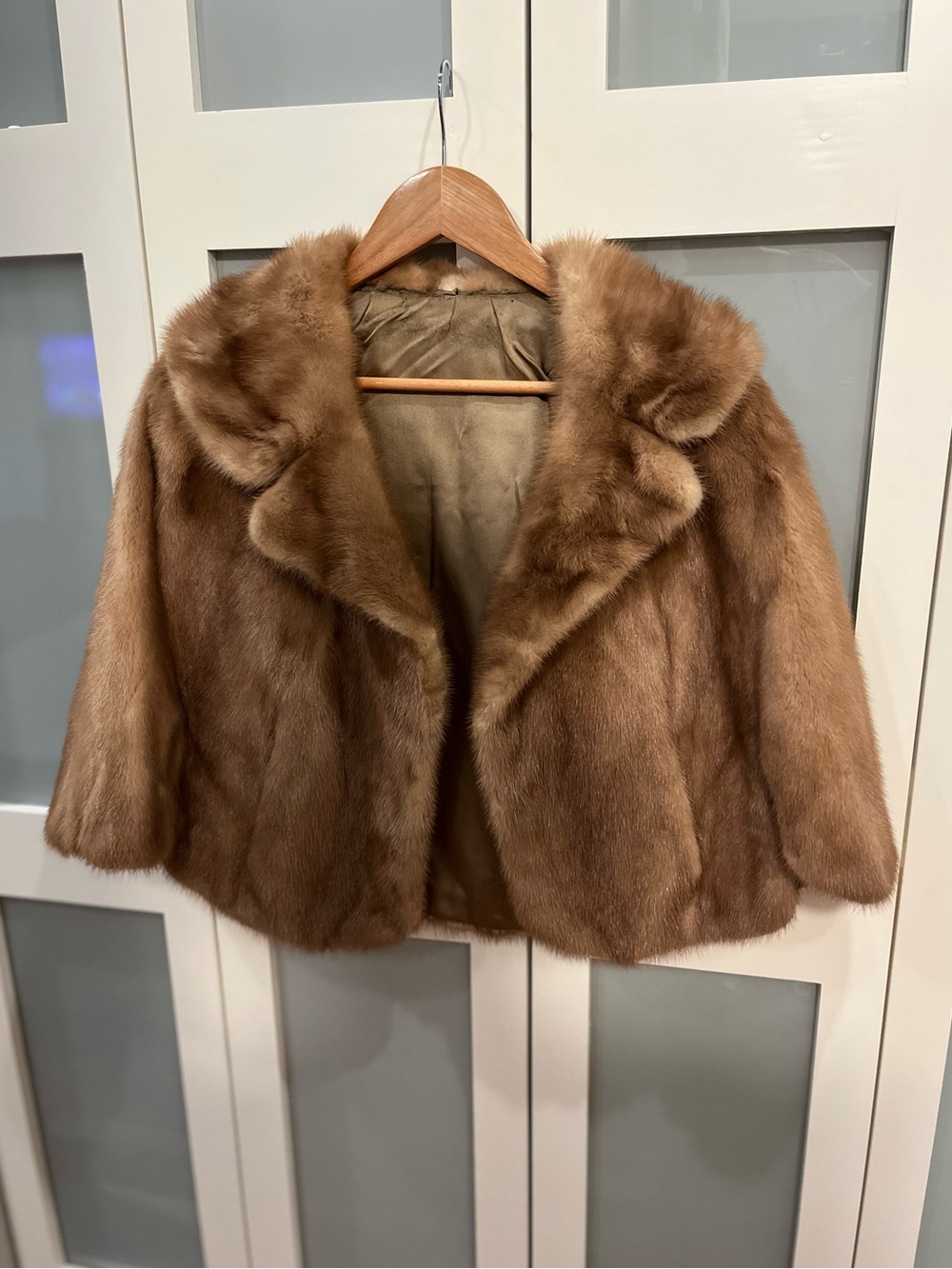 Vintage Mink Shawl